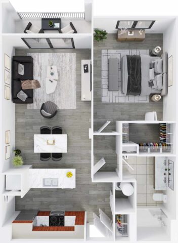 A1A Floor Plan