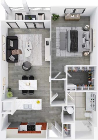 A1E Floor Plan