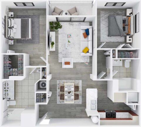 B2A Floor Plan