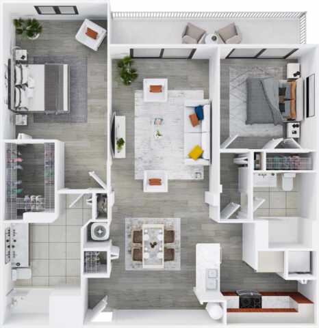 B2C Floor Plan