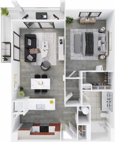 A1B Floor Plan