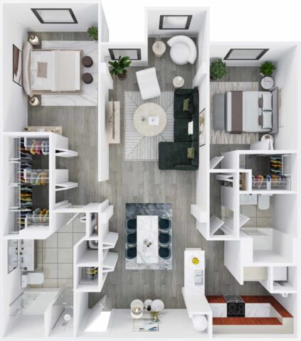 B2F Floor Plan