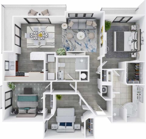 C2B Floor Plan